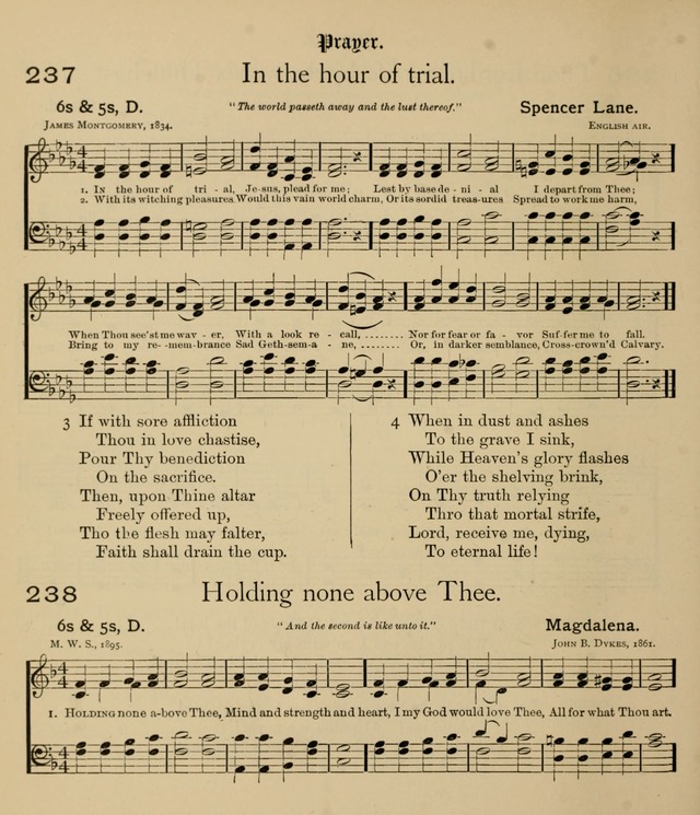 College Hymnal: a selection of Christian praise-songs for the uses of worship in universities, colleges and advanced schools. page 169