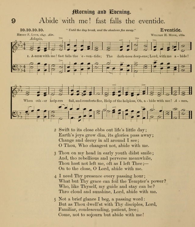 College Hymnal: a selection of Christian praise-songs for the uses of worship in universities, colleges and advanced schools. page 17