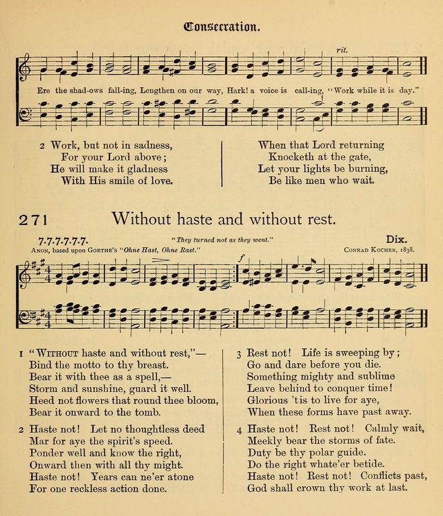 College Hymnal: a selection of Christian praise-songs for the uses of worship in universities, colleges and advanced schools. page 190
