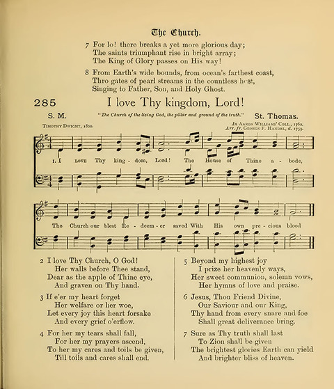 College Hymnal: a selection of Christian praise-songs for the uses of worship in universities, colleges and advanced schools. page 200