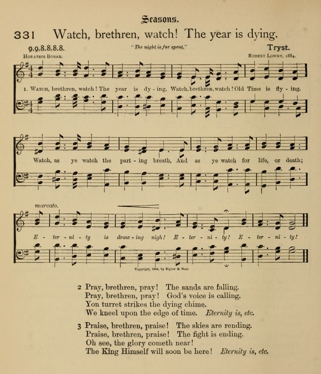 College Hymnal: a selection of Christian praise-songs for the uses of worship in universities, colleges and advanced schools. page 233