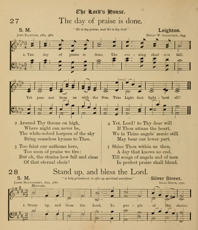 College Hymnal: a selection of Christian praise-songs for the uses of worship in universities, colleges and advanced schools. page 31