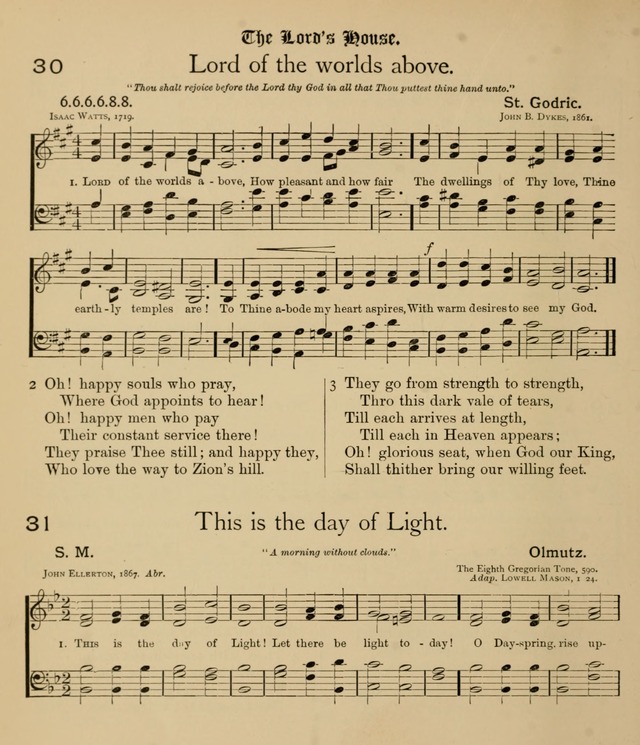College Hymnal: a selection of Christian praise-songs for the uses of worship in universities, colleges and advanced schools. page 33