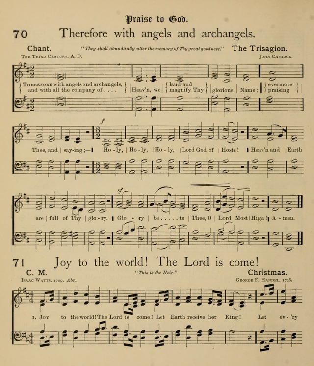 College Hymnal: a selection of Christian praise-songs for the uses of worship in universities, colleges and advanced schools. page 57