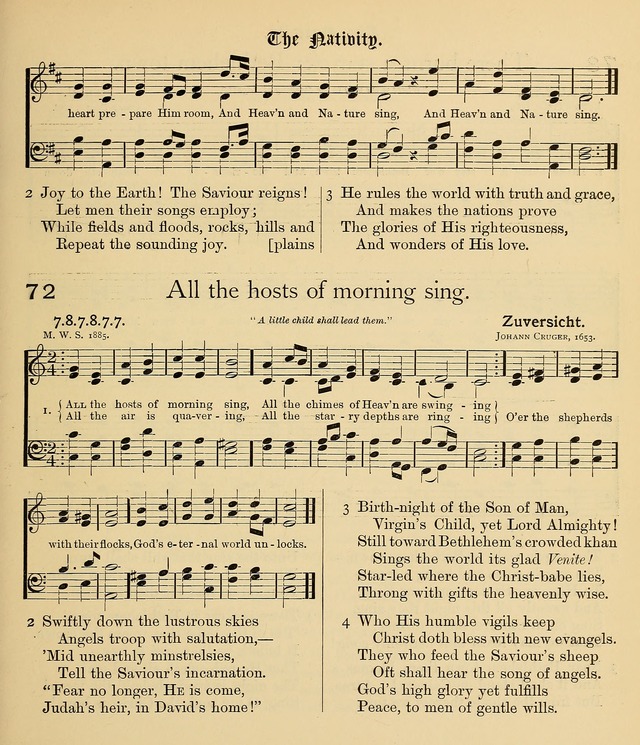 College Hymnal: a selection of Christian praise-songs for the uses of worship in universities, colleges and advanced schools. page 58