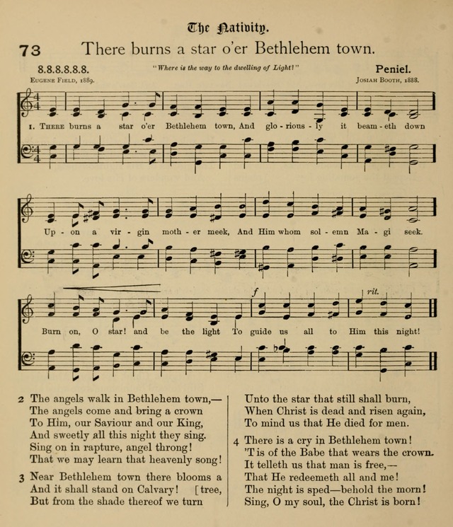 College Hymnal: a selection of Christian praise-songs for the uses of worship in universities, colleges and advanced schools. page 59