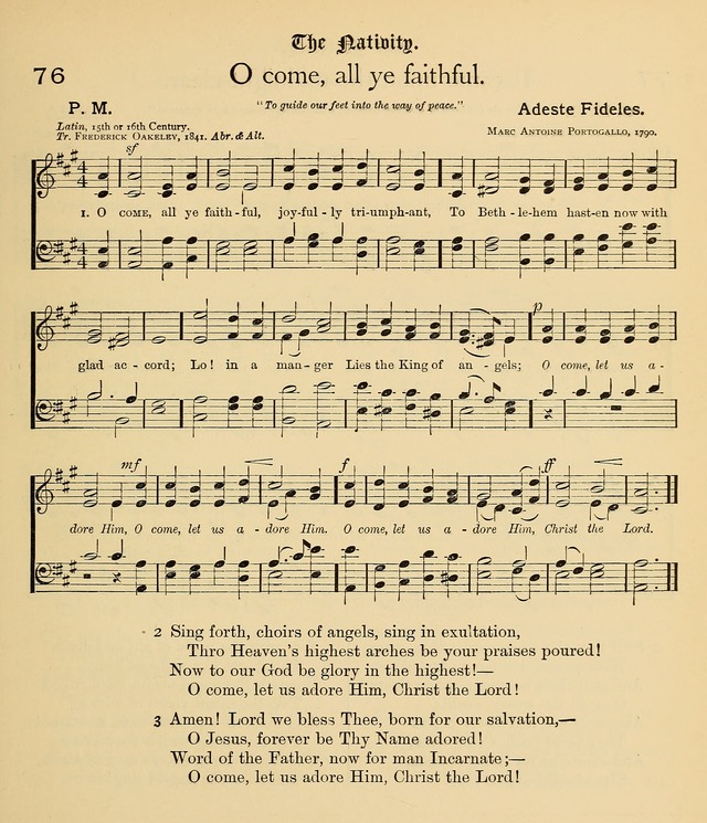 College Hymnal: a selection of Christian praise-songs for the uses of worship in universities, colleges and advanced schools. page 62