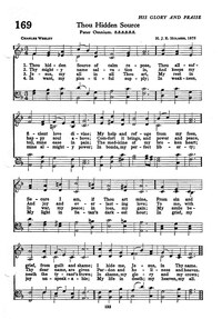 Methodist Hymn-Book 573. Thou hidden love of God, whose height