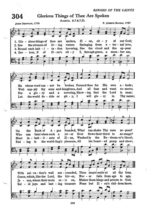 The Church Hymnal: the official hymnal of the Seventh-Day Adventist Church page 231