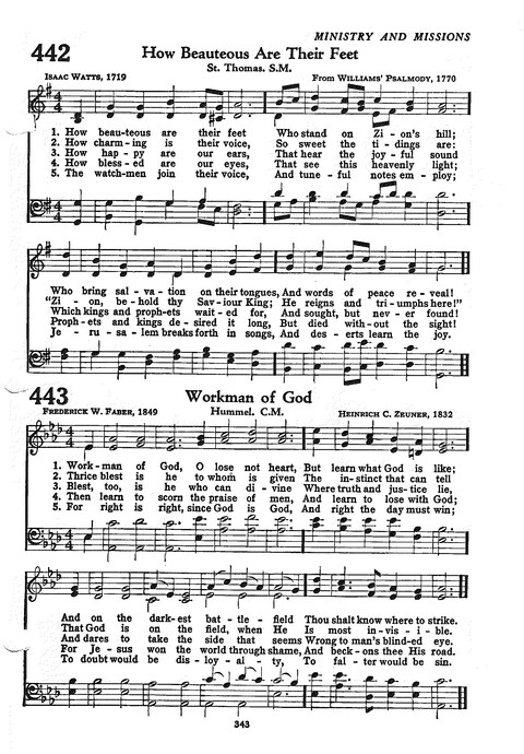 The Church Hymnal: the official hymnal of the Seventh-Day Adventist Church page 335
