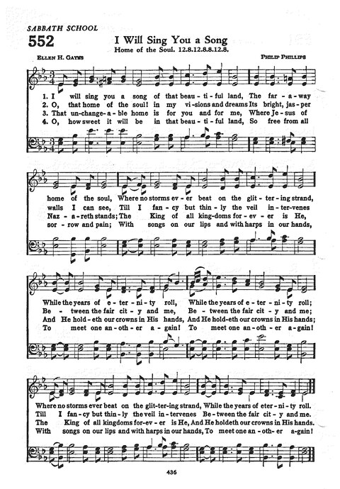 The Church Hymnal: the official hymnal of the Seventh-Day Adventist Church page 428