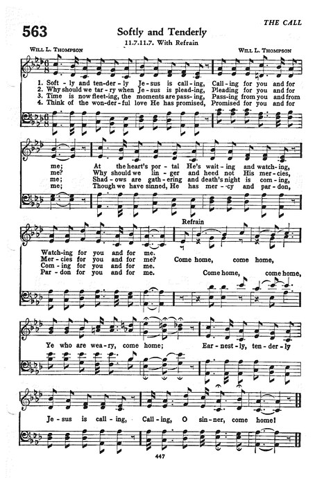 The Church Hymnal: the official hymnal of the Seventh-Day Adventist Church page 439