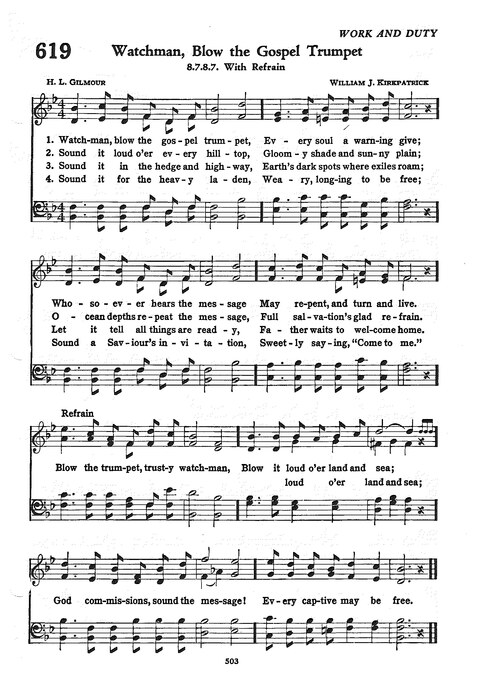 The Church Hymnal: the official hymnal of the Seventh-Day Adventist Church page 495