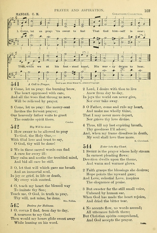 The Christian hymnary: a selection of hymns & tunes for Christian worship page 176