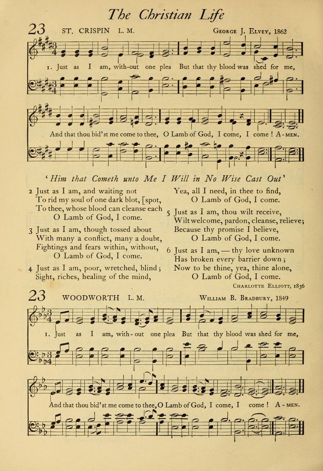 The Council Hymnal: a selection of hymns and tunes chosen from the Pilgrim Hymnal for the use of the National Council of Congregational Churches page 16