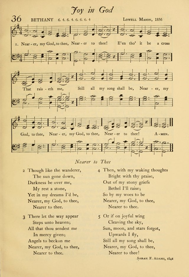 The Council Hymnal: a selection of hymns and tunes chosen from the Pilgrim Hymnal for the use of the National Council of Congregational Churches page 27