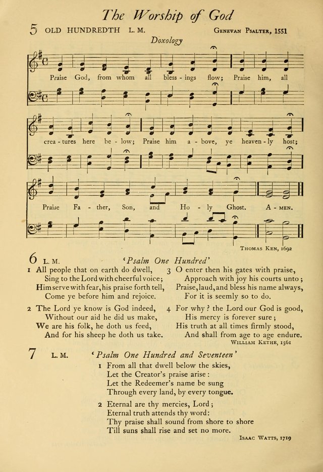 The Council Hymnal: a selection of hymns and tunes chosen from the Pilgrim Hymnal for the use of the National Council of Congregational Churches page 4