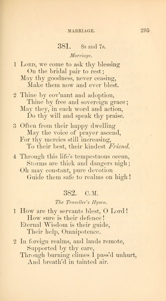 A Collection of Hymns: Supplementary to the Psalms and Hymns of Dr. Watts page 302