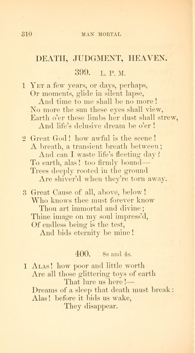 A Collection of Hymns: Supplementary to the Psalms and Hymns of Dr. Watts page 317