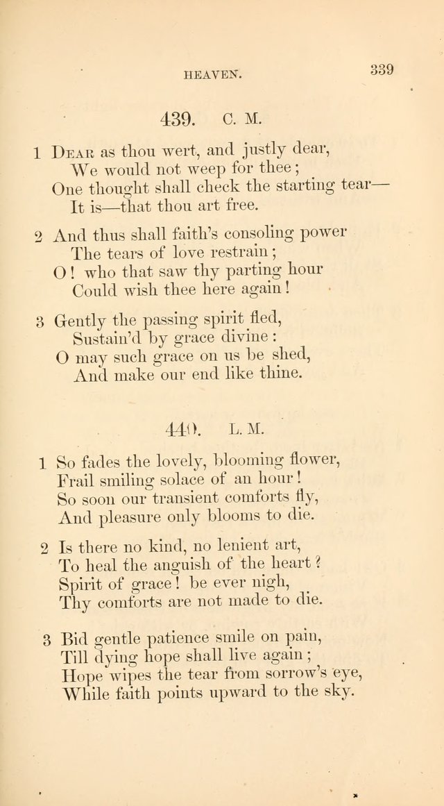 A Collection of Hymns: Supplementary to the Psalms and Hymns of Dr. Watts page 346
