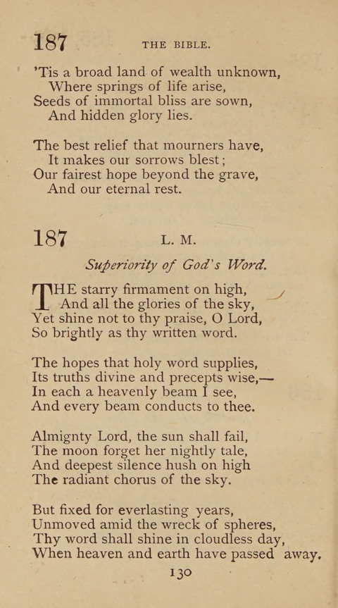 A Collection of Hymns and Sacred Songs: suited to both private and public devotions, and especially adapted to the wants and uses of the brethren of the Old German Baptist Church page 124