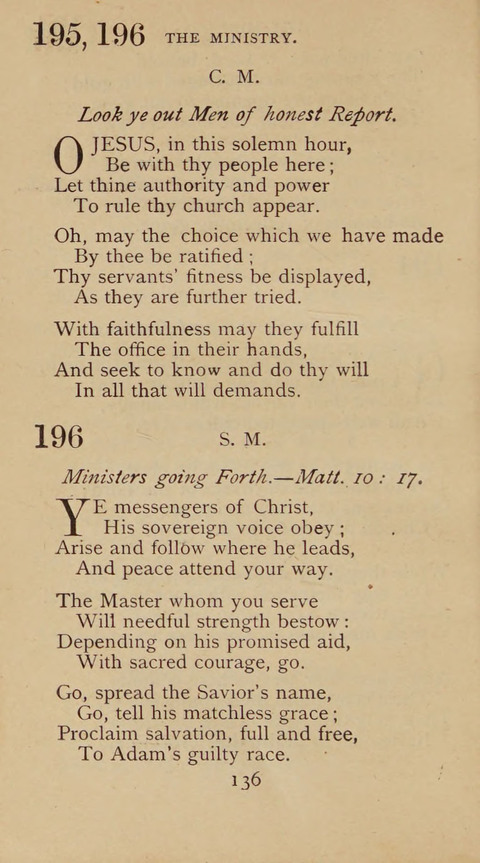 A Collection of Hymns and Sacred Songs: suited to both private and public devotions, and especially adapted to the wants and uses of the brethren of the Old German Baptist Church page 130