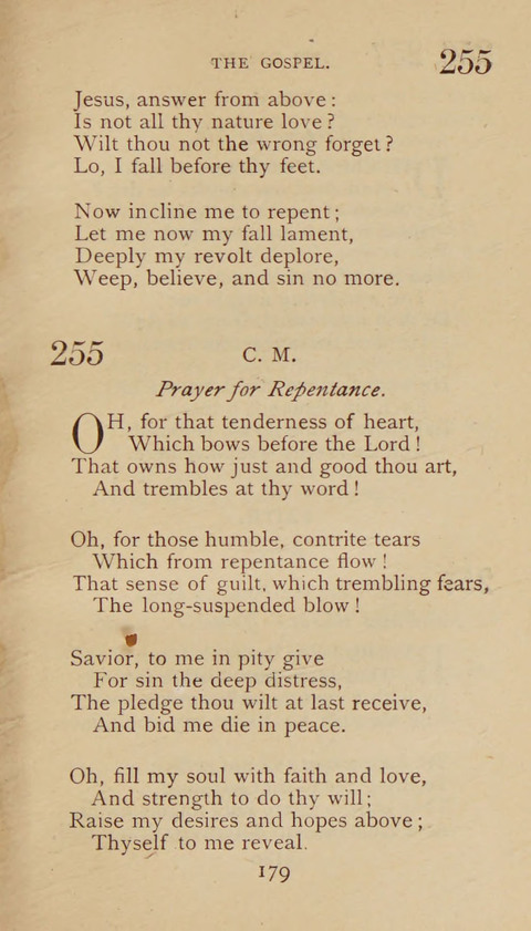 A Collection of Hymns and Sacred Songs: suited to both private and public devotions, and especially adapted to the wants and uses of the brethren of the Old German Baptist Church page 173