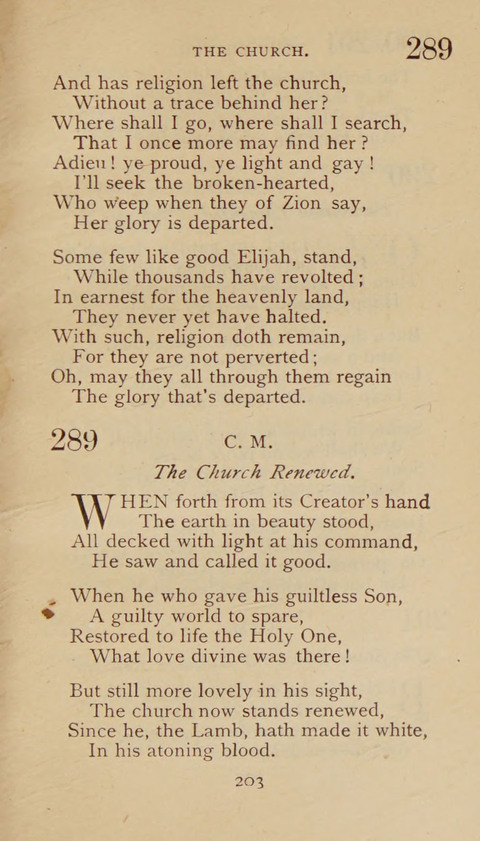 A Collection of Hymns and Sacred Songs: suited to both private and public devotions, and especially adapted to the wants and uses of the brethren of the Old German Baptist Church page 197