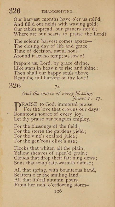 A Collection of Hymns and Sacred Songs: suited to both private and public devotions, and especially adapted to the wants and uses of the brethren of the Old German Baptist Church page 220
