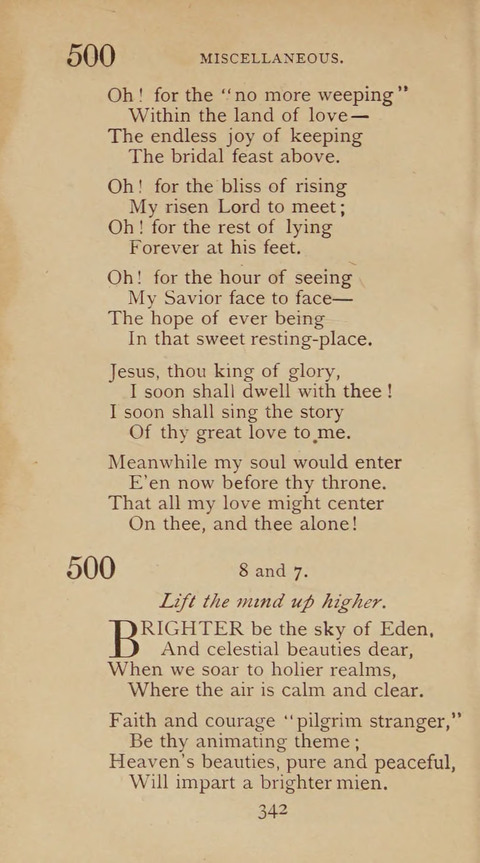 A Collection of Hymns and Sacred Songs: suited to both private and public devotions, and especially adapted to the wants and uses of the brethren of the Old German Baptist Church page 336