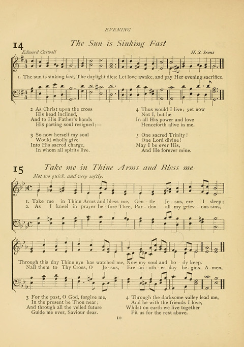 The Calvary Hymnal: for Sunday School, Prayer Meeting and Church Service page 10