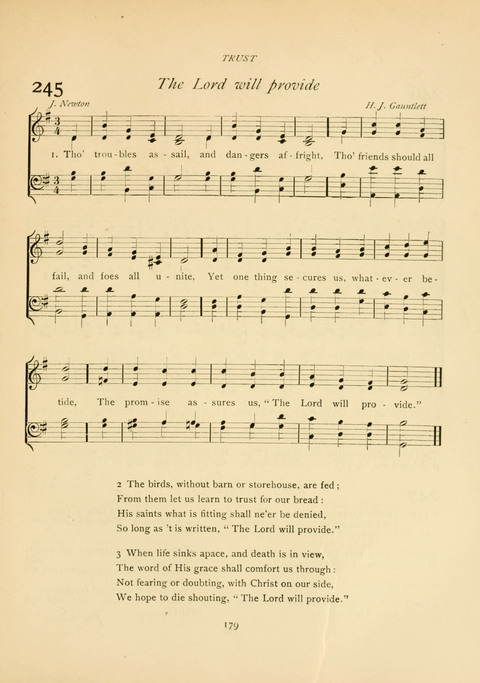 The Calvary Hymnal: for Sunday School, Prayer Meeting and Church Service page 179