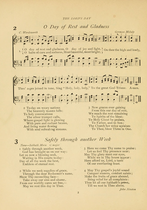 The Calvary Hymnal: for Sunday School, Prayer Meeting and Church Service page 2