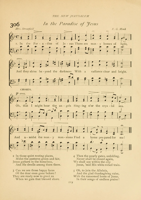 The Calvary Hymnal: for Sunday School, Prayer Meeting and Church Service page 219