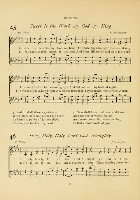 The Calvary Hymnal: for Sunday School, Prayer Meeting and Church Service page 32