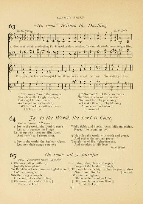 The Calvary Hymnal: for Sunday School, Prayer Meeting and Church Service page 48