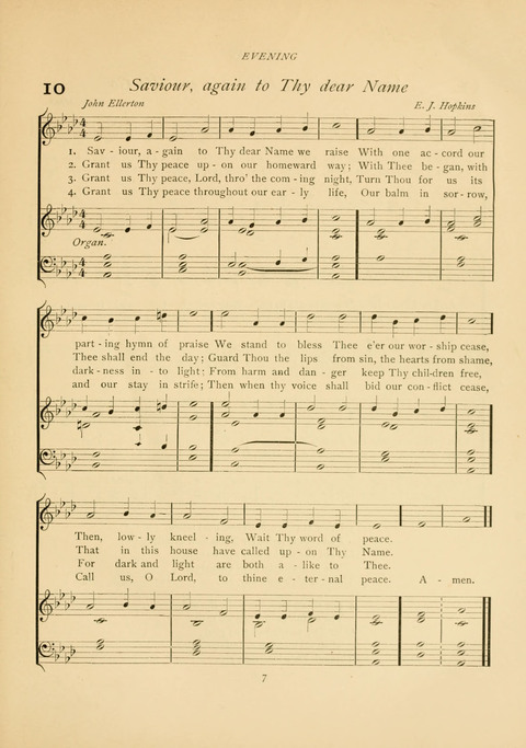 The Calvary Hymnal: for Sunday School, Prayer Meeting and Church Service page 7