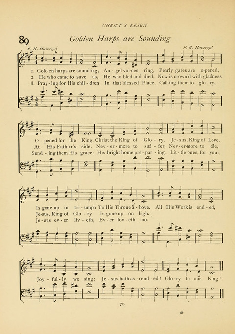 The Calvary Hymnal: for Sunday School, Prayer Meeting and Church Service page 70