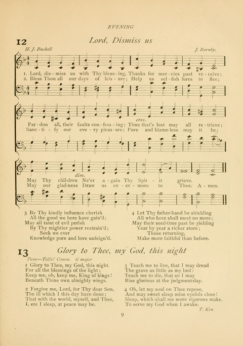 The Calvary Hymnal: for Sunday School, Prayer Meeting and Church Service page 9