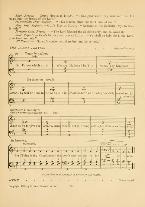 The Calvary Hymnal: for Sunday School, Prayer Meeting and Church Service page xii