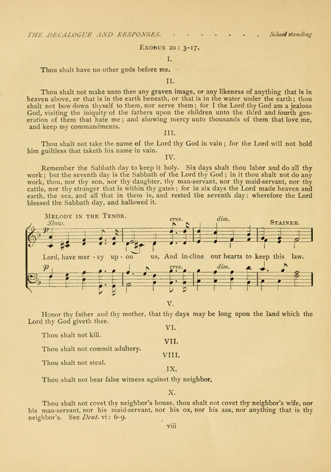 The Calvary Hymnal: for Sunday School, Prayer Meeting and Church Service page xiii