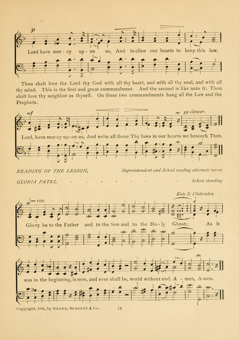 The Calvary Hymnal: for Sunday School, Prayer Meeting and Church Service page xiv
