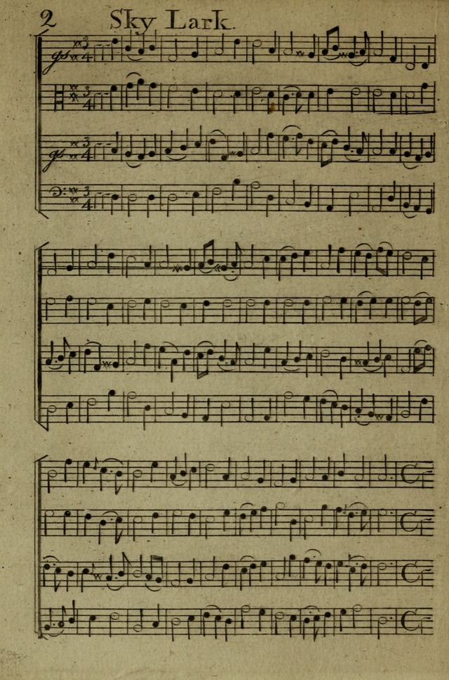 A Collection of Hymn Tunes from the most modern and approved authors page 2