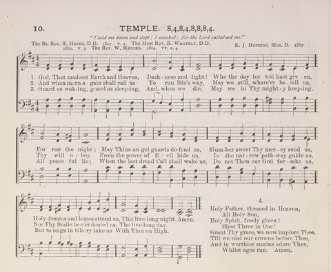 The Chapel Hymnal with Tunes page 10