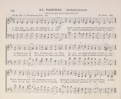 The Chapel Hymnal with Tunes page 14