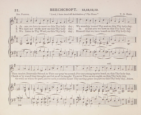 The Chapel Hymnal with Tunes page 20
