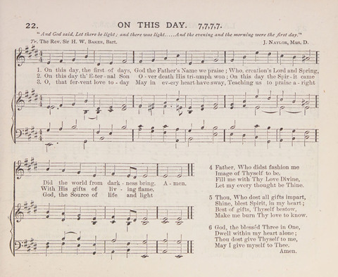 The Chapel Hymnal with Tunes page 21