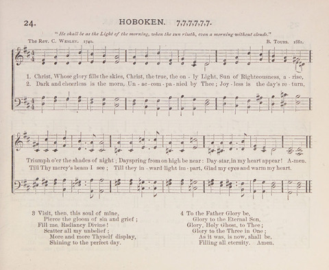 The Chapel Hymnal with Tunes page 23