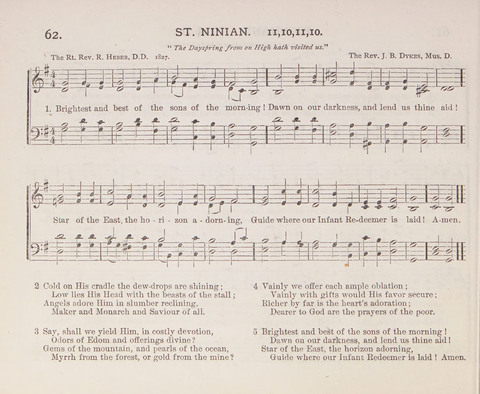 The Chapel Hymnal with Tunes page 58
