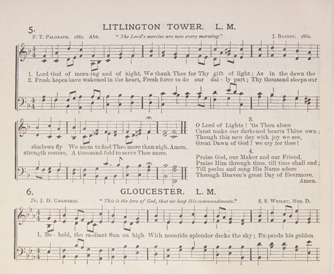 The Chapel Hymnal with Tunes page 6